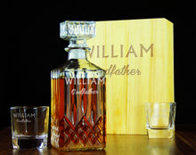 Load image into Gallery viewer, Personalized Whiskey Decanter-Groomsmen gifts
