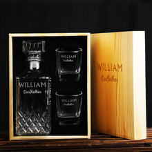 Load image into Gallery viewer, Personalized Whiskey Decanter-Groomsmen gifts
